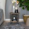 cumpără Noptieră Trendy Acres Nightstand, Cafea neagra, 40x45x40cm (GTR001515) în Chișinău 