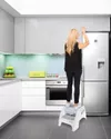 купить Подставка-ступенька Dreambaby G6072 Подножка - 2 ступени grey в Кишинёве 