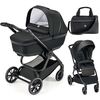 купить Детская коляска CAM SoloPerTe 2in1 TECHNO MILANO 2020 ART978-T559/V90S black/black в Кишинёве 