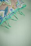 купить Постельное белье Pip Studio 329695 Cross Stitch Fitted Sheet 180x200 h35 Light Green в Кишинёве 