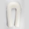 купить Домашний текстиль PernaMea Fata de Perna pt gravide forma-U, Bulina Ivory (PM.101702/7) в Кишинёве 