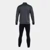 Costum sportiv JOMA - DERBY TRACKSUIT ANTHRACITE BLACK 