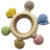 cumpără Iinel dentiție Roxy Kids RWDN-001 Штурвал, прорезыватель силиконовый с кольцом из бука în Chișinău 