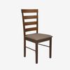 купить Комплект стол и стулья Evelin di Costacurta стол HV-33V Burnish Oak + 6 стульев Gloria Burnish oak/Ekea12 Dark Brown в Кишинёве 