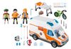 cumpără Set de construcție Playmobil PM70049 City Life Ambulance with Light and Sound Multi-Coloured în Chișinău 