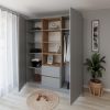 купить Шкаф Smartex (15853) N14 180cm Grafit+St.Inchis в Кишинёве 