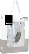 cumpără Accesoriu pentru baie Kikka Boo 31104010070 Prosop cu gluga Terry Stripy Friends, 90x90cm în Chișinău 