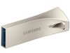 cumpără 256GB USB Flash Drive Samsung BAR Plus MUF-256BE3/APC , Read 300MB/s, Champagne Silver Metal Body, USB 3.1, waterproof, shock-proof, temperature-proof, magnet-proof, and X-ray-proof, (memorie portabila Flash USB/внешний накопитель флеш память USB) în Chișinău 