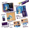 cumpără Set de creație Okto 20037 Tablou 3D cu plastilină ușoară 29x29сm Manga, Apă în Chișinău 