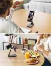 cumpără Accesoriu pentru aparat mobil Ugreen 20435 Foldable Multi-Angle Phone Desktop Stand, Black în Chișinău 