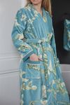 cumpără Halat Beddinghouse 228607 (Van Gogh) Blossom Bathrobe Blue L în Chișinău 