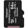 купить Флеш карта памяти SD Kingston SDCS2/64GBSP, microSD Class10 UHS-I, Canvas Select Plus в Кишинёве 