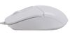 Mouse A4Tech FM12S Silent, Optical, 1000 dpi, 3 buttons, Ambidextrous, 4-Way Wheel, White, USB 