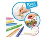 cumpără Set de creație Carioca 56976 Set creativ Create&Color 3Dpuzzle Ms.Wild cu carioci, 10 buc în Chișinău 