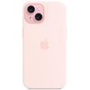 купить Чехол для смартфона Apple iPhone 15 Silicone MagSafe Light Pink MT0U3 в Кишинёве 