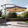 купить Зонт садовый Jumi OM-967854 Umbrelă de gradină XXL pe stalp, 350cm, Antracit в Кишинёве 