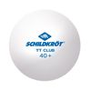 Мяч для настольного тенниса Donic Schildkrot 2-T One Poly 40+ white 608532 (3221) 