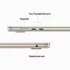 cumpără Laptop Apple MacBook Air 15.0 M2 10c/8g 256GB Starlight MQKU3RU/A în Chișinău 