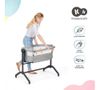 Колыбель co-sleeper 2 в 1 Kinderkraft Bea серый 