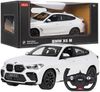 купить Радиоуправляемая игрушка Rastar 99200 1:14 BMW X6 M, alba, 61350 в Кишинёве 