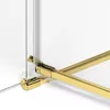 cumpără Cabină de duș New Trendy Avexa Gold brushed Rectangular R 100x100x200 Hinged EXK-1759 în Chișinău 