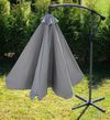 купить Зонт садовый FunFit 300cm Grey (3054) в Кишинёве 