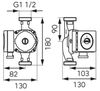 cumpără Pompă Ferro Pompa circulatie clasa A GPA II 25-4 180 0601W în Chișinău 