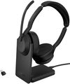 купить Наушники игровые Jabra 25599-989-889 Evolve2 55, Link380/390c UC Stereo Stand в Кишинёве 