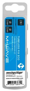 купить Аксессуар для велосипеда M-Wave Set reparatie Tubeless Fix Eco repair kit в Кишинёве 