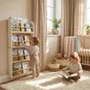 купить Шкаф детский U-Grow UG-74BIBL BEAR (raft pentru depozitare cărți și jucării) в Кишинёве 