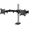 cumpără Arctic Z2 Gen 3 Monitor Arm for 2 monitors, up to 35", +/-15° tilt; 180° swivel; 360° rotate, VESA: 75x75, 100x100, 4-port USB hub, Table thickness max 60mm, Max load capacity 15Kg per mount, AEMNT00053A (suport de masa pentru monitoare) în Chișinău 