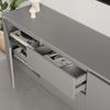 cumpără Comodă TV MebelStar NEO 2S2D 150x43x53 Grey (MBS-1256) în Chișinău 