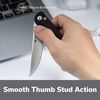 купить Нож походный Sencut S25007-2 Skelfin, G10 negru, Button Lock в Кишинёве 