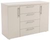 cumpără Comodă Mashtab S12315 Madrid 4 sertare Cashmere Dublă (1200x430x800) în Chișinău 