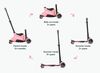 купить Самокат SmarTrike 2401306 Xtend Scooter Ride-on, Pink (1-12ani) в Кишинёве 
