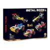 купить Конструктор Essa X638-2 Set de construcție metalic 5în1, Mașini sportive, 236elem в Кишинёве 