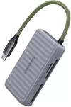 купить Кардридер Ugreen 55886 CM868 3-Slot SD / microSD Card Reader Case 5Gbps USB-C в Кишинёве 