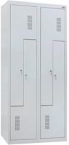 купить Офисная металлическая мебель УХЛ-МАШ ШОМ-Г-400/2-4 Шкаф одежный, 4 секции Г-образные (1800х800х500) в Кишинёве 