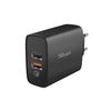 cumpără Trust Qmax 30W Ultra-Fast Dual USB Wall Charger with QC3.0, Fast-charge at maximum speed with up to 12W power or ultra-fast charge with up to 18W power with QuickCharge 3.0, Total output power (max): A, W 30W în Chișinău 