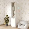 купить Шкаф детский MebelStar LILU 1D 40x40x210 White (MBS-1315) в Кишинёве 