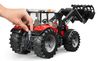 cumpără Mașină Bruder 3047 Tractor Massey Ferguson cu incarcator frontal, 42290 în Chișinău 