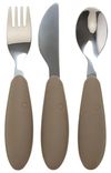 купить Посуда для кормления BIBS 4340243 Set tacamuri din otel inoxidabil Dark Oak в Кишинёве 