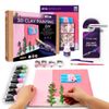 купить Набор для творчества Okto 10062 Tablou 3D cu plastilină aerată Air Clay 30x30сm: Dimineață Roz в Кишинёве 