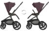 cumpără Сărucior pentru copii Kikka Boo 31001020173 Carucior 2in1 Goya Platinum Merlot în Chișinău 