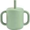 купить Поильник Beaba B913573 Cana de antrenament cu pai din silicon Sage Green в Кишинёве 