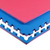 Tatami mat Eva Puzzle 1x1 m, 2 cm, 80 kg/m3 inSPORTline Sazegul 25874-2 red-blue (10247) 