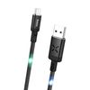 Hoco Cable USB to Micro USB U63 Spirit 2.4A 1.2m, White 