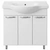 cumpără Dulap pentru lavoar Mashtab 11426 Delfin cu 3 usi 80cm Alb în Chișinău 