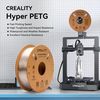 купить Нить для 3D-принтера Creality Hyper PET-G Green в Кишинёве 
