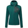 cumpără Îmbrăcăminte sport Rab Jacheta dame Superflux Hoody Atlantis/Pine 12 (QFE-90-AT-12) în Chișinău 